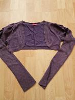 paarse glitter bolero, maat 152, Ophalen of Verzenden, Zo goed als nieuw, Meisje, Trui of Vest