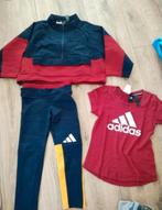 Broek vest en shirt Adidas maat 116, Ophalen of Verzenden, Zo goed als nieuw