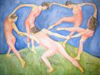 Aquarel geschilderd door Kitty Nelissen, Ophalen