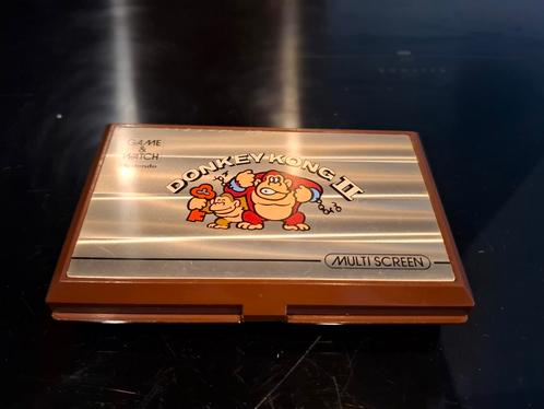 Vintage retro Nintendo Game & Watch Donkey Kong 2 1983 Japan, Spelcomputers en Games, Spelcomputers | Nintendo Game Boy, Gebruikt