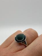 Z858 Prachtige zilveren NE from Denmark ring maat 17,5, Ophalen of Verzenden, X, Met edelsteen, Dame