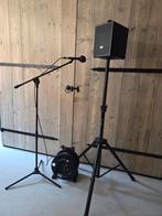Tramp geluidsinstallatie met statief, standaard, microfoon, Ophalen, Gebruikt, 120 watt of meer, Overige merken