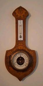 Antieke Barometer met Thermometer, Audio, Tv en Foto, Weerstations en Barometers, Ophalen, Gebruikt, Barometer