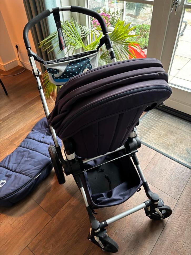 Bugaboo Cameleon 3 - Navy Blauw - Inclusief Reiswieg, Kinderen en Baby's, Kinderwagens en Combinaties, Zo goed als nieuw, Combiwagen