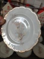 Antieke Desert Bordjes, Gebruikt, Ophalen of Verzenden, Bord(en), Overige stijlen