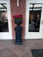 Unieke & sierlijke italiaanse betonnen bloempotten & zuilen, Tuin en Terras, Bloempotten, Ophalen, 40 cm of meer, Rond, Nieuw