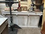 antieke toonbank oude balie bar winkelbalie winkelinterieur, Ophalen of Verzenden, Gebruikt