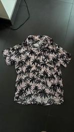 Boho carnaval blouse roze hawaii Maat M carnavals outfit, Ophalen of Verzenden, Zo goed als nieuw, Roze, Korte mouw