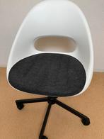 Ikea bureaustoel LOBERGET / MALSKÄR met wieltjes, Huis en Inrichting, Bureaustoelen, Ophalen, Zo goed als nieuw, Wit, Bureaustoel