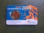Geluksdubbeltje oranje 2014, Postzegels en Munten, Munten | Nederland, Euro's, Koningin Beatrix, Losse munt, Verzenden