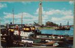 Rotterdam - Haven 22 - koopvaardijmonument de boeg - jaren60, Ophalen of Verzenden, 1960 tot 1980, Gelopen, Zuid-Holland