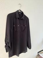 Blouse lengte 71cm Atmosphere M oksell.53cm zwart 1xgedragen, Kleding | Dames, Blouses en Tunieken, Maat 38/40 (M), Atmosphere