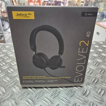 Jabra Evolve2 40 Microsoft Teams NIEUW in doos beschikbaar voor biedingen