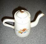 Vintage kan met bloemen afbeelding, Antiek en Kunst, Antiek | Emaille