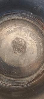 Engeltjes tin schaal op voetje 16 x 6 cm, Ophalen of Verzenden