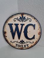 Mancave bord WC, Ophalen of Verzenden, Zo goed als nieuw, Reclamebord