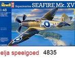 Modelbouw Revell SEAFIRE F Mk.XV 1:48 4835 kit vliegtuig, Revell, Nieuw, Ophalen of Verzenden, Groter dan 1:72