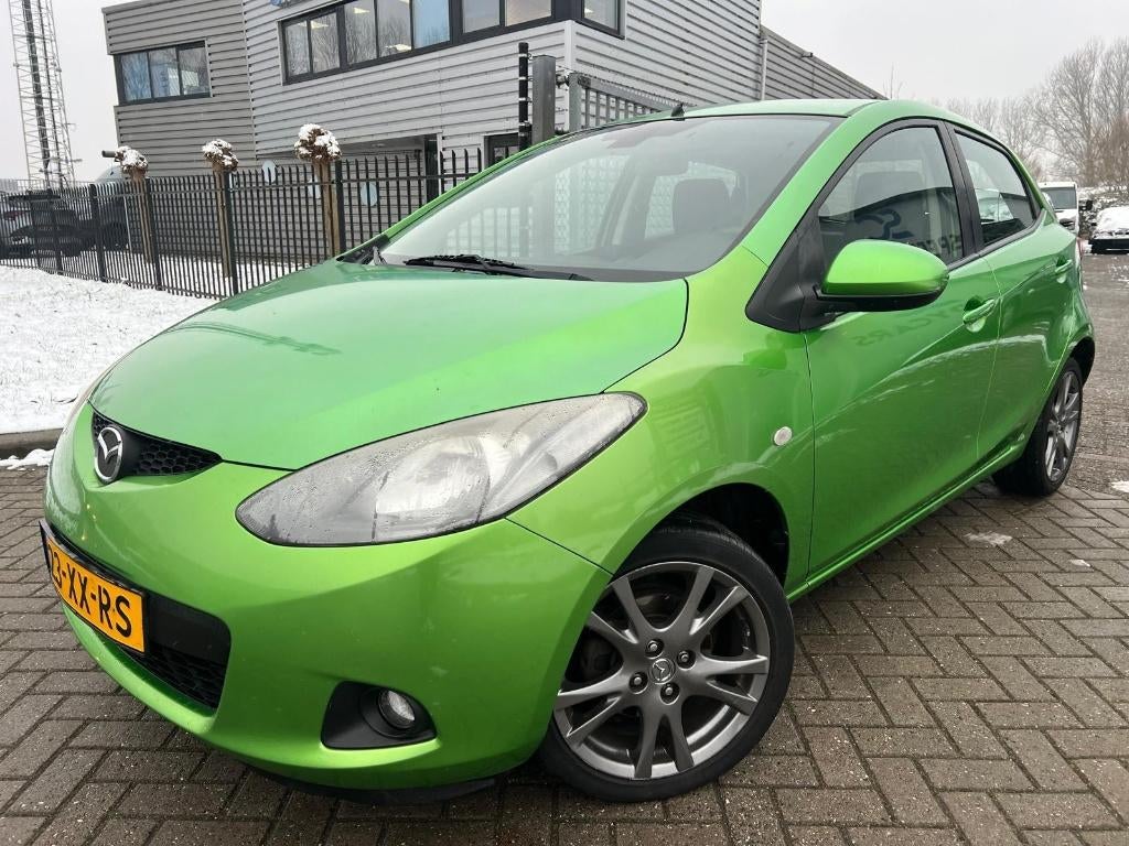 Mazda 2 1.3 5DRS 2008 Cruise Airco Stoelverwarming N.A.P, Auto's, Mazda, Voorwielaandrijving, Stof, 4 cilinders, Origineel Nederlands