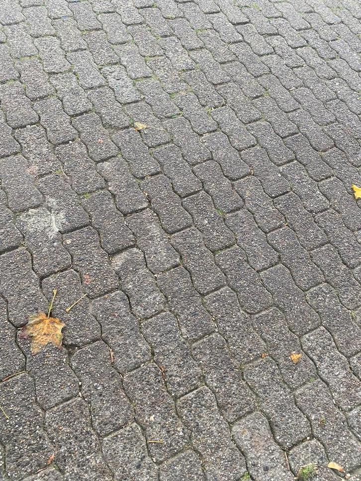 Klinkers met rooikorting in week 45, Tuin en Terras, Tegels en Klinkers, Gebruikt, Klinkers, Beton, Minder dan 5 m², Ophalen of Verzenden