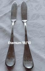 Eternum 18/10 vis messen gladde ronde handvatten, Huis en Inrichting, Keuken | Bestek, Ophalen of Verzenden, Rvs of Chroom