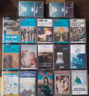 The Moody Blues - 17 Cassettebandjes beschikbaar voor biedingen
