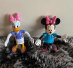 Minnie mouse & Katrien duck poppetjes, Verzamelen, Disney, Verzenden, Mickey Mouse, Zo goed als nieuw, Beeldje of Figuurtje