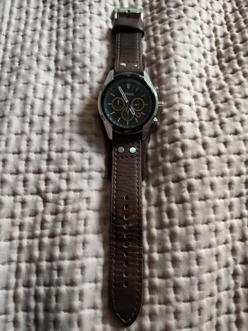 Fossil Heren Chronograaf CH2890- Leer beschikbaar voor biedingen