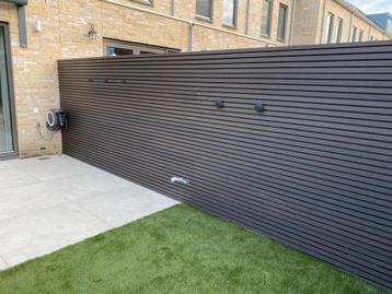 Rhombus composiet panelen walnoot - 9 stuks beschikbaar voor biedingen