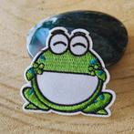 Strijk embleem applicatie Patch Kikker, D, Nieuw, Ophalen of Verzenden, D