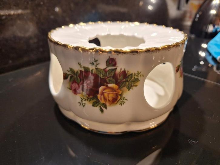Royal Albert Theelicht Old Country Roses, Huis en Inrichting, Woonaccessoires | Kandelaars en Kaarsen, Ophalen of Verzenden