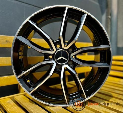 Mercedes A B C CLA E 17 inch 18 inch zwart gepolijst nieuw, Auto-onderdelen, Banden en Velgen, Velg(en), 18 inch, Personenwagen