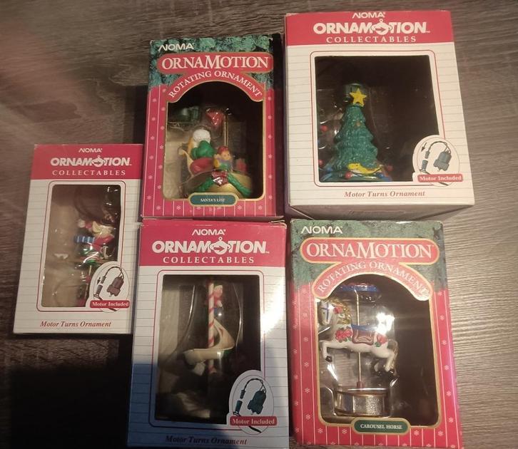 Kerstboom decoratie draaiers werkt op verlichting, Diversen, Kerst, Zo goed als nieuw, Ophalen of Verzenden