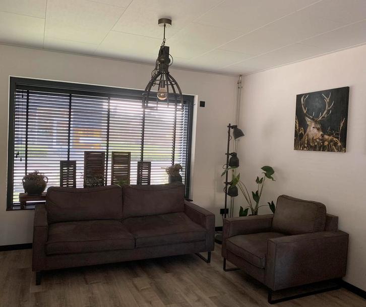 3 zits bank en een 1 zit, Huis en Inrichting, Banken | Complete zithoeken, Zo goed als nieuw, Ophalen