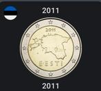 Gezocht >>> 2 euro Estland UNC/NIEUW, Ophalen of Verzenden, Estland, 2 euro