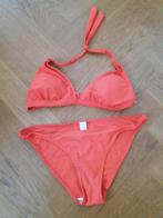 Leuke oranje bikini van Barkins Swimm mt M met vlechtaccent, Oranje, Bikini, Ophalen of Verzenden, Zo goed als nieuw