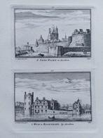 277-278 / Sint Janspoort en Huis Rosendael  Arnhem, Antiek en Kunst, Kunst | Etsen en Gravures, Ophalen of Verzenden