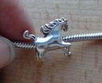 zilveren bedel paard voor o.a pandora [097], Sieraden, Tassen en Uiterlijk, Bedels, Overige merken, Verzenden, Zo goed als nieuw