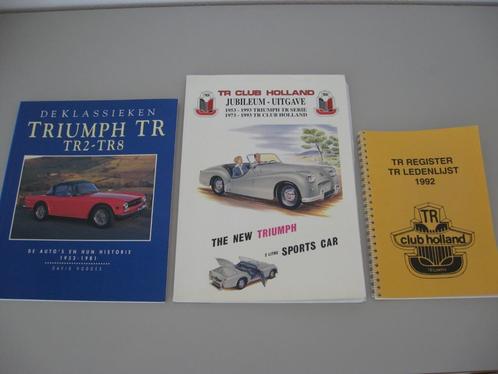 Triumph TR TR2-TR8 + jubileumuitgave TR club Holland, Boeken, Auto's | Boeken, Zo goed als nieuw, Overige merken, Ophalen of Verzenden