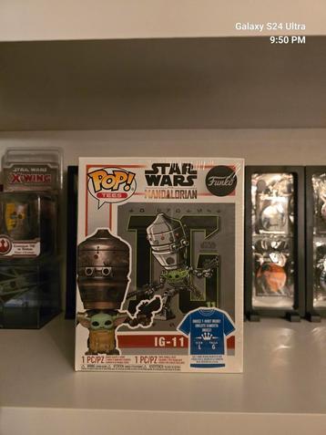 Funko pop! IG-11 + t shirt beschikbaar voor biedingen