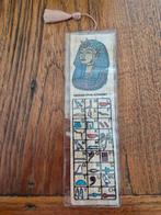 Originele Papyrus bladwijzer hiërogliefen alfabet - Egypte, Verzamelen, Ophalen of Verzenden