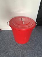 Ikea knodd rood inhoud 16 liter. Rode emmer., Huis en Inrichting, Ophalen of Verzenden, Zo goed als nieuw, Minder dan 50 cm