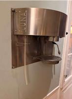 Luna RVS cappuccino espresso apparaat UNIEK wandmodel, Ophalen, Gebruikt, Espresso apparaat, Afneembaar waterreservoir