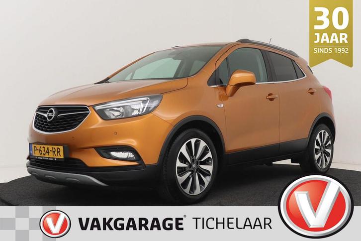 Opel Mokka X 1.4 Turbo Innovation | Leer | Sportstoelen | Af, Auto's, Opel, Bedrijf, Te koop, MokkaX, ABS, Achteruitrijcamera