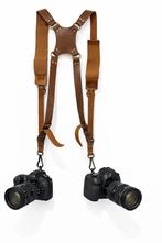 Leren Camera Harnas - Comfortabel en Veilig, Ophalen, Overige typen, Minder dan 2 GB, Zo goed als nieuw