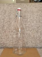 Beugelfles 1l, Huis en Inrichting, Ophalen, Glas of Glazen, Overige stijlen, Glas