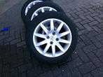wielsets lm velgen en banden peugeot citroen, Auto-onderdelen, Ophalen, Gebruikt, 16 inch, Banden en Velgen