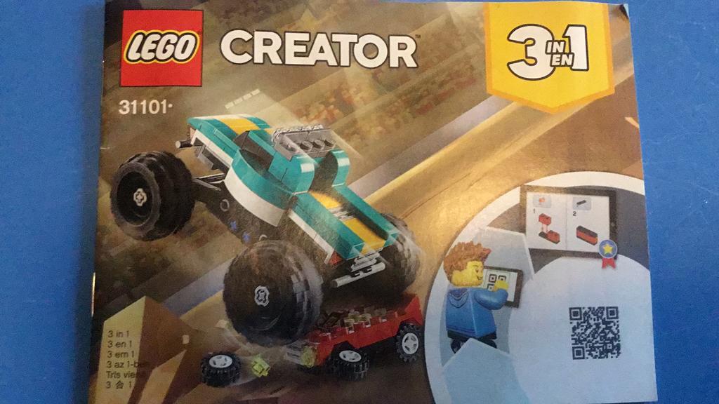 Lego creator 3 in 1, Kinderen en Baby's, Speelgoed | Duplo en Lego, Ophalen of Verzenden, Gebruikt, Complete set, Lego