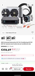 Electrische airconditioning 12v zelf inbouw complete kit, Ophalen, Nieuw