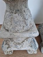 Brocante kandelaar merk PTMD 2 stuks landelijke stijl, Ophalen, Gebruikt, 50 tot 75 cm, Grijs