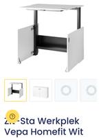 Nieuw! Homefit Vepa electrische Zit Sta Bureau - Wit, Huis en Inrichting, Bureaus, Ophalen, Elektrisch, Nieuw, Stabureau